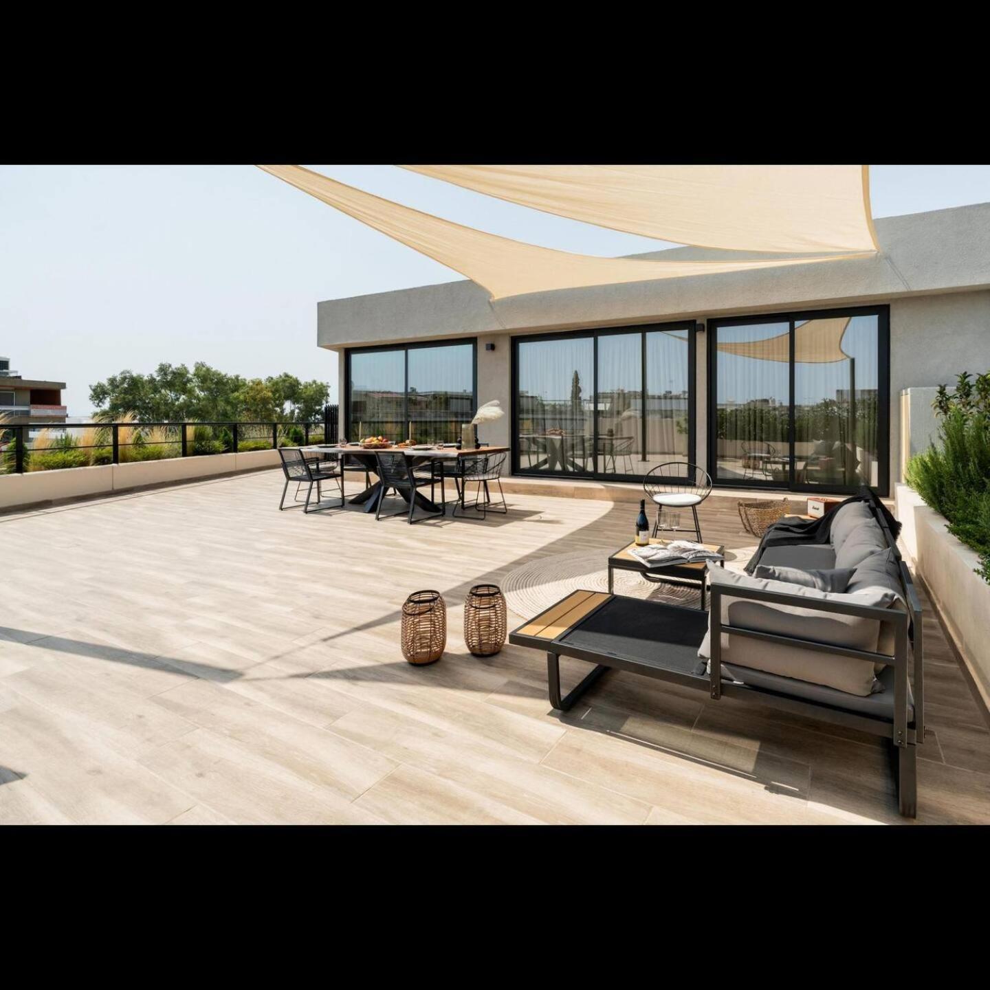 雅典5Bd Luxury Penthouse With Sea View公寓 外观 照片