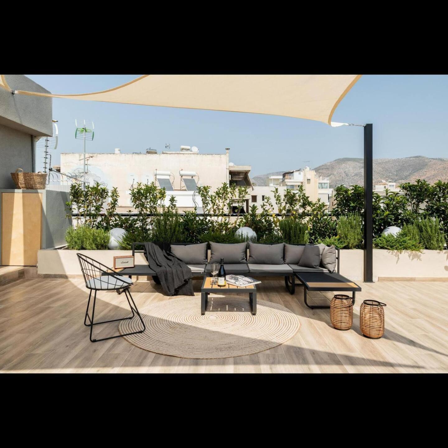 雅典5Bd Luxury Penthouse With Sea View公寓 外观 照片